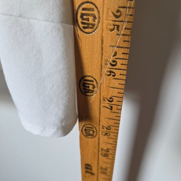 EUC RUSTTYDUSTTY WHITE SQUARE NECK BABYDOLL TIERED TOP SIZE 2XL/XXL - Picture 16 of 16